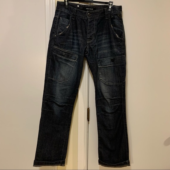 Dark Denim Polo Jeans